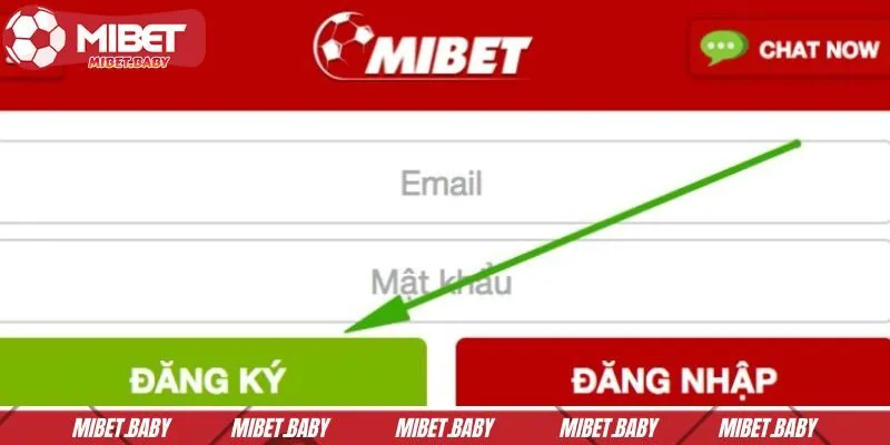 Đăng ký qua trang web chính thức của nhà cái 