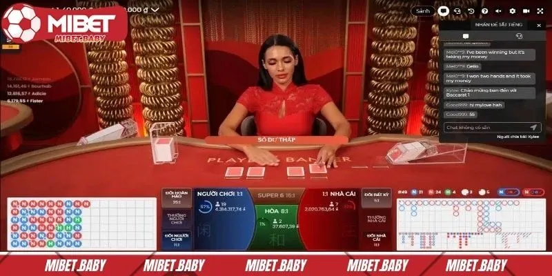 Chơi baccarat live casino trực tuyến 