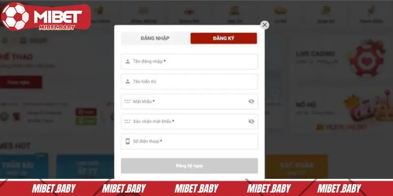 Bet thủ có thể đăng ký qua đường link 